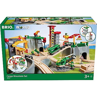 BRIO Cargo Mountain Set