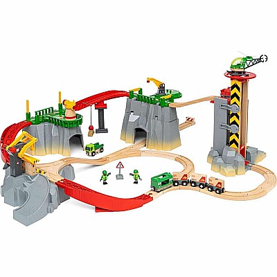 BRIO Cargo Mountain Set