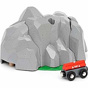 BRIO World Train Set Exploding Mountain Tunnel