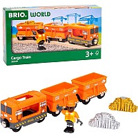 BRIO Gold World Cargo Train