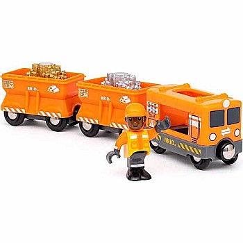 BRIO Gold World Cargo Train