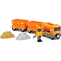 BRIO Gold World Cargo Train