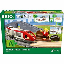 BRIO World Starter Set A Travel Train Set