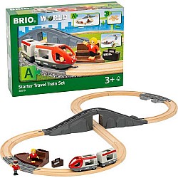 BRIO World Starter Set A Travel Train Set