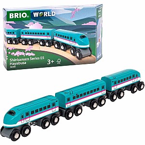 BRIO World Trains of the World Shinkansen Series E5 Hayabusa