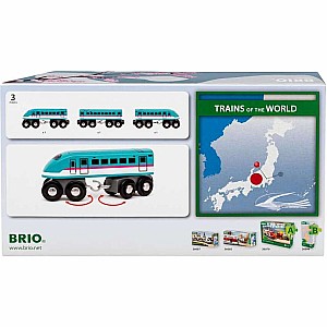 BRIO World Trains of the World Shinkansen Series E5 Hayabusa