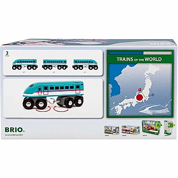 BRIO World Trains of the World: Shinkansen Hayabusa