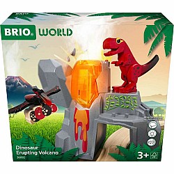 BRIO World - 36092 Dinosaur Erupting Volcano