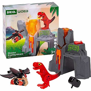 BRIO World - 36092 Dinosaur Erupting Volcano