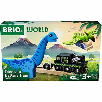 BRIO Dinosaur Battery Train