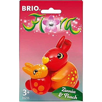 BRIO Flora: Zinnia & Peach