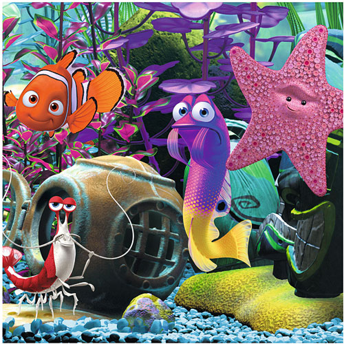 Finding Nemo: The Friends (2 x 64 pc & 2 x 81 pc Puzzles in a Suitcase ...