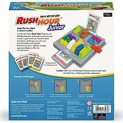 ThinkFun Rush Hour Jr Traffic Jam Logic Game for Kids