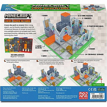 Minecraft Cave Adventure Puzzle Logic Game