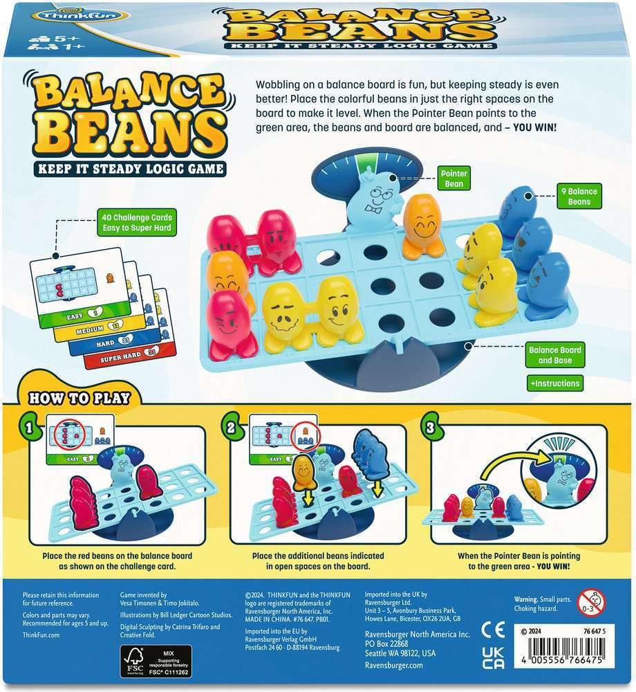 Balance Beans Puzzle (Logic game)