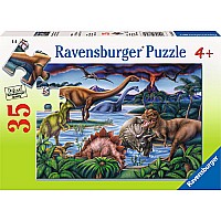 Dinosaur Playground 35 pc puzzle