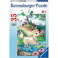 35 pc Unicorn Castle Puzzle
