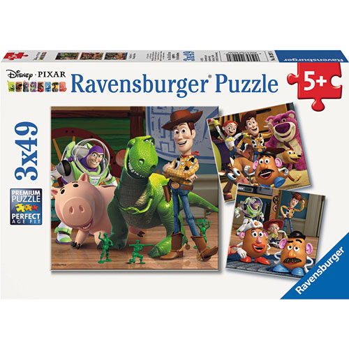 Woody & Rex (3 x 49 pc Puzzles) - Homewood Toy & Hobby