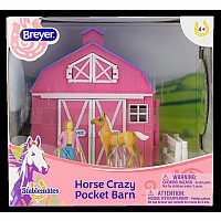 Stablemates Horse Crazy Pocket Barn