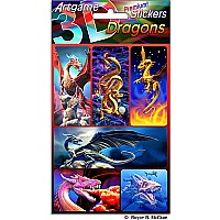 3D Dragons  Stickers