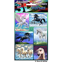 Horses 3D Stickers