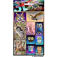Owls 3D Stickers