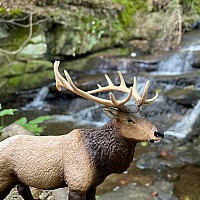 Elk Toy Figure