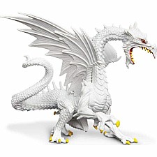 Glow-in-the-Dark Snow Dragon Figurine