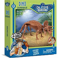 Dr. Steve Hunters GEOWorld Dino Dig Triceratops Excavation Kit - 12 pieces