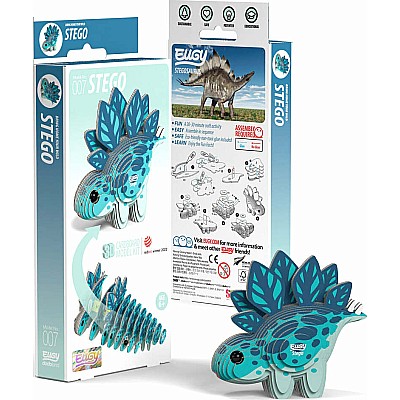 EUGY Stegosaurus 3D Puzzle