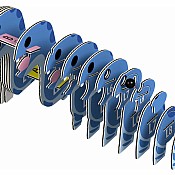 EUGY Brontosaurus 3D Puzzle