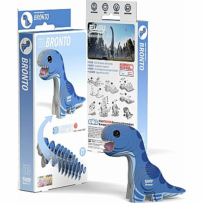 EUGY Brontosaurus 3D Puzzle