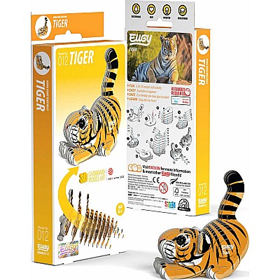 EUGY Tiger 3D Puzzle