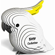 EUGY Cockatoo 3D Puzzle