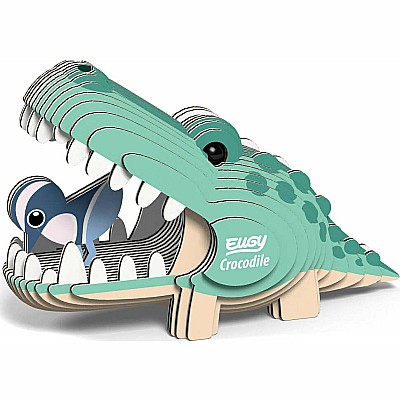EUGY Crocodile 3D Puzzle