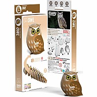 EUGY Owl 3D Puzzle