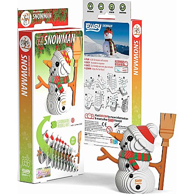 EUGY Snowman 3D Puzzle
