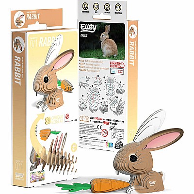 EUGY Rabbit 3D Puzzle