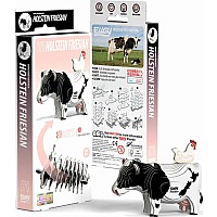 EUGY Holstein Cow 3D Puzzle