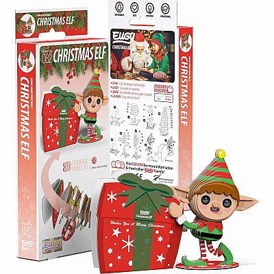 EUGY Christmas Elf 3D Puzzle