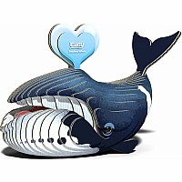 EUGY Bowhead Whale 3D Puzzle