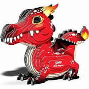 EUGY Red Dragon 3D Puzzle