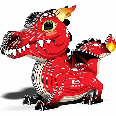 EUGY Red Dragon 3D Puzzle