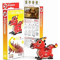 EUGY Red Dragon 3D Puzzle