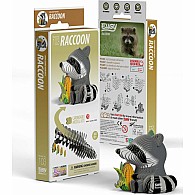 EUGY Raccoon 3D Puzzle
