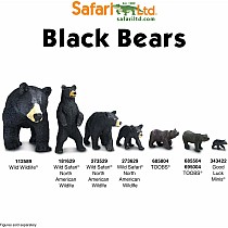SAFARI BLACK BEAR STANDING