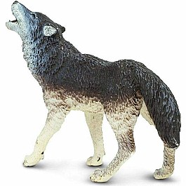 Gray Wolf Toy