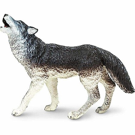 Gray Wolf Toy