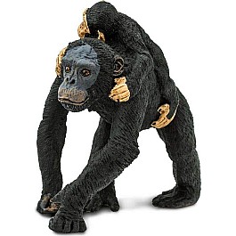 Chimpanzee with Baby Toy