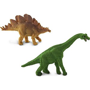 Brachiosaurus & Stegosaurus-Good Luck Minis® (sold individually)